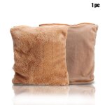 Hiver ecole bureau maison solide voiture doux voyage portable main plus chaud cadeau en peluche oreiller ...