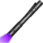 Hljhj - lot de 1 / 2 / 3 mini lampes de poche uv led 395 nm, mini lampe torche portable tanche, teigne ...