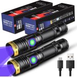 Hljhj - lampe torche uv lamp lumière noire 365nm rechargeable lampe de wood ultraviolette, portable mini ... Hljhj - lampe torche uv lamp lumière noire 365nm rechargeable lampe de wood ultraviolette, portable mini ...