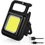 Hljhj - mini lampe de travail portable, 7 modes porte - clés lampe de poche, 800lm usb base magnétique ... Hljhj - mini lampe de travail portable, 7 modes porte - clés lampe de poche, 800lm usb base magnétique ...