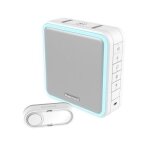 Honeywell kit carillon dc915s sans fil 200 m avec halo lumineux