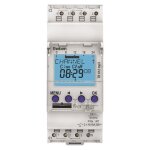 Horloge programmable digitale avec programme hebdomadaire - theben tr 612 top3