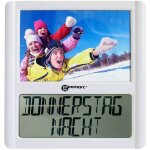 Horloge de table radiopilot�(e) geemarc viso5 wh vde blanc