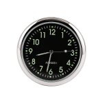 Horloge de voiture, mini horloge lumineuse pour tableau de bord