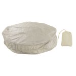 Housse anti - poussire pour meubles d'extrieur, housse de baignoire ronde en taffetas de polyester ...
