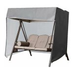 Housse de balancelle de jardin 3 places imperméable ¿ oxford 210d résistant, anti - uv, facile à nettoyer ... Housse de balancelle de jardin 3 places imperméable ¿ oxford 210d résistant, anti - uv, facile à nettoyer ...