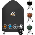 Housse de barbecue weber exterieur 67 cm - housse de protection barbecue au charbon de bois 600d pour ...