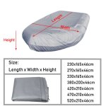 Housse de bateau gonflable en forme de v, impermable, anti - poussire, anti - uv, pluie, neige, bateau ...