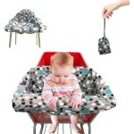 Housse de caddie pour bébé - siège de caddie et chaise haute, protection douce et confortable avec harnais ... Housse de caddie pour bébé - siège de caddie et chaise haute, protection douce et confortable avec harnais ...