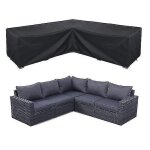 Housse de canap d'angle etanche ensemble de meubles de jardin couverture sectionnelle extrieure (215 ...