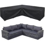 Housse de canap d'angle impermable pour meubles de jardin (320 x 320 x 80 cm)