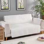 Housse de canap lavable pour 1 / 2 / 3 places, pour salon, protection de meubles, avec accoudoirs, pour ...