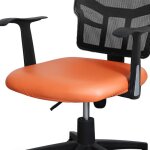 Housse de chaise de bureau en cuir pu imperm�able (vin rouge) housse de chaise de bureau d'ordinateur ...