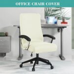 Housses de chaise de bureau en spandex extensible, housse de siège d'ordinateur anti - sale, housses ... Housses de chaise de bureau en spandex extensible, housse de siège d'ordinateur anti - sale, housses ...