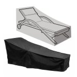 Housse de chaise longue de jardin, imperméable, coupe - vent Housse de chaise longue de jardin, imperméable, coupe - vent