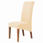 Housse de chaise universelle a dossier haut et haute elasticité, en jacquard, taille m xl, pour salle ... Housse de chaise universelle a dossier haut et haute elasticité, en jacquard, taille m xl, pour salle ...