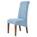 Housse de chaise universelle a dossier haut et haute elasticit, en jacquard, taille m xl, pour salle ...