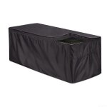 Housse de coffre de rangement extérieur, tissu oxford 210d, coffre de rangement de jardin extérieur avec ... Housse de coffre de rangement extérieur, tissu oxford 210d, coffre de rangement de jardin extérieur avec ...