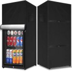 Housse de conglateur verticale 22''l x 23''w x 34''h, housse de protection pour mini rfrigrateur oxford ...