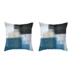 Housse de coussin pour canap�, imprim�e aquarelle, peau de p�che abstraite, 31
