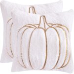 Housse de coussin halloween 45 x 45 cm taie d'oreiller chauve souris de tuft de lin pour canap salon ...