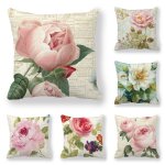 Housse de coussin moderne lavable en peau de pche, taie d'oreiller en coton, dcor de canap, de luxe, ...