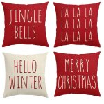 Housse de coussin nordique pour les vacances, dcoration de canap, de voiture, de salon, de couchage ...