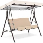 Housse de coussin de rechange pour balancelle de jardin 3 places ¿ imperméable, durable, facile a installer, ... Housse de coussin de rechange pour balancelle de jardin 3 places ¿ imperméable, durable, facile a installer, ...
