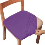 Housses de coussin de sige extensibles, 4 pices, pour htel, banquet, salle a manger, salon