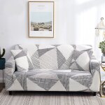 Housse extensible pour canapé et fauteuil 1 / 2 / 3 / 4 places, a carreaux, anti - poussière, pour salon, ... Housse extensible pour canapé et fauteuil 1 / 2 / 3 / 4 places, a carreaux, anti - poussière, pour salon, ...