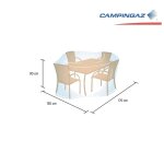 Housse de jardin rectangulaire campingaz - pour ensemble de jardin - taille m - 90x170x150cm Housse de jardin rectangulaire campingaz - pour ensemble de jardin - taille m - 90x170x150cm