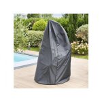 Housse pour loveuse / fauteuil suspendu hambo gris - Ø 125 x 205 cm - hespride