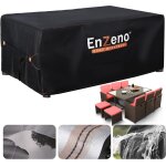 Housses de meubles de jardin (170 x 94 x 70 cm), housse de table rectangulaire / carr�e, en rotin 98 ...