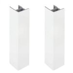 Jonctions de plinthe - cyclingcolors - blanc - lot de 2 - plastique - int�rieur