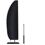 Housse de parasol extra large pour parasol d�port�, imperm�able et coupe - vent, en tissu oxford ultra ...