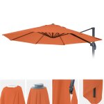 Housse de parasol hwc - a96, 8 baleines rondes �3m 220g / m polyester, housse de rechange p. ex. pour ...