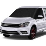 Housse de pare - brise avant pour fentre de transporteur v - w caddy housse de protection de pare - ...