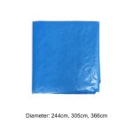Housse de pataugeoire ronde pliante, coussin en tissu imperméable, bâche anti poussière, accessoires ... Housse de pataugeoire ronde pliante, coussin en tissu imperméable, bâche anti poussière, accessoires ...