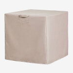Housse de protection 100x90 cm pour fauteuil de jardin otley tapioca beige