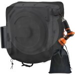 Housse de protection 420d pour enrouleur de tuyau d'arrosage rtractable mural 60x45x60 cm.