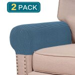 Housse de protection pour accoudoir de canap, tissu jacquard, extensible, amovible, anti - salissure, ...