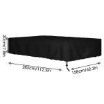 Housse de protection anti - poussière pour table de billard, imperméable, en tissu oxford 210d, avec ... Housse de protection anti - poussière pour table de billard, imperméable, en tissu oxford 210d, avec ...