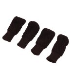Housse de protection antid�rapante pour pieds de chaise ou de table, en tricot, epaisse, d�coration de ...