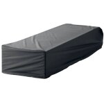 Housse de protection pour bain de soleil - 194 x 71 x 35 cm - noir