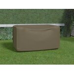 Housse de protection pour canap� 2 places covertop - taupe - 140 x 85 x 70 cm
