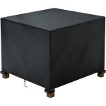 Housse de protection carre impermable et indchirable en tissu oxford 600d avec boucle et bande rflchissan ...