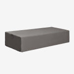 Housse de protection pour chaise longue otley gris anthracite 220 x 150 cm