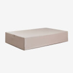 Housse de protection pour chaise longue otley tapioca beige 220 x 150 cm
