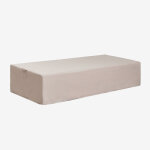 Housse de protection pour chaise longue otley tapioca beige 220 x 95 cm
