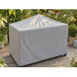 Housse de protection cover garden pour table de jardin rectangulaire 6 - 8 personnes - 210 x 100 x 50 ...